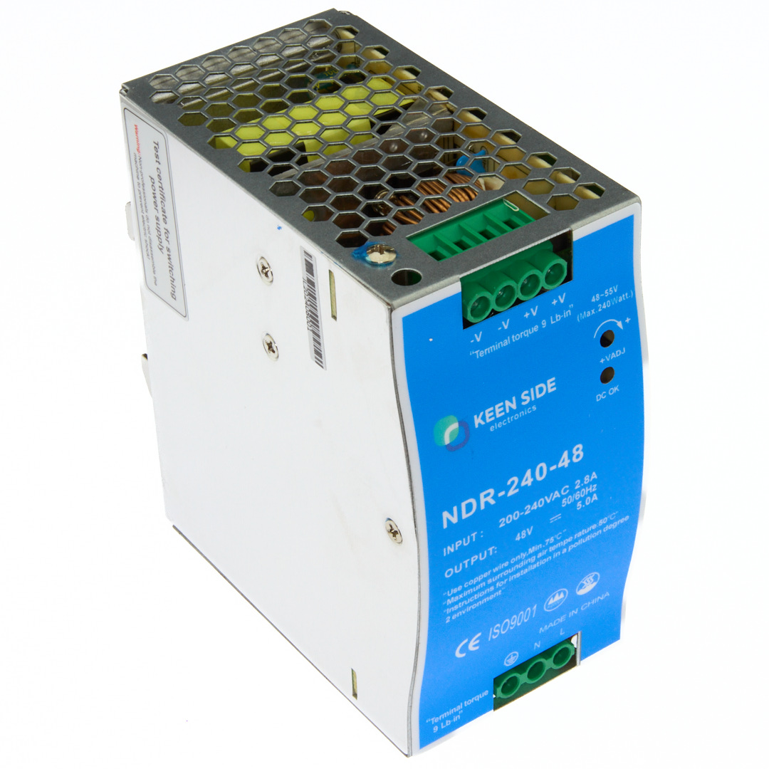 Блок питания на DIN рейку NDR-240-48