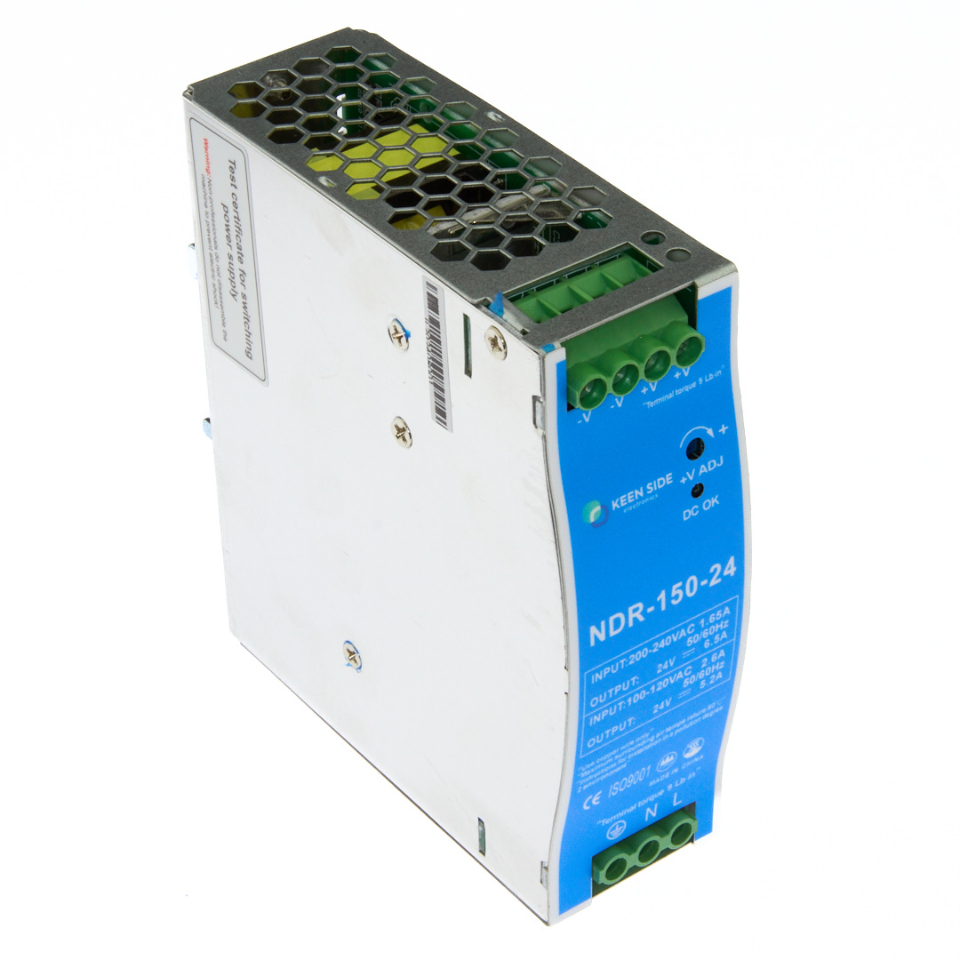 Блок питания на DIN рейку NDR-150-24