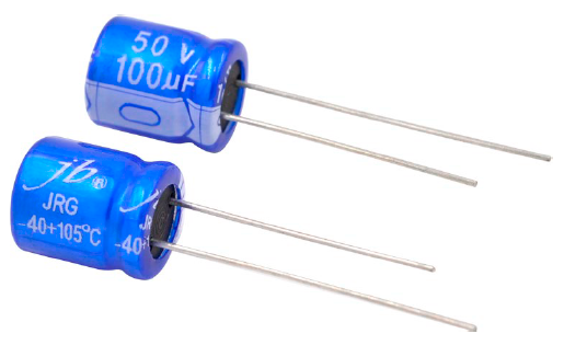 Конденсатор электролитический JRG 470uF 35V 20% 10х20 / JRG1V471M05001000200000B