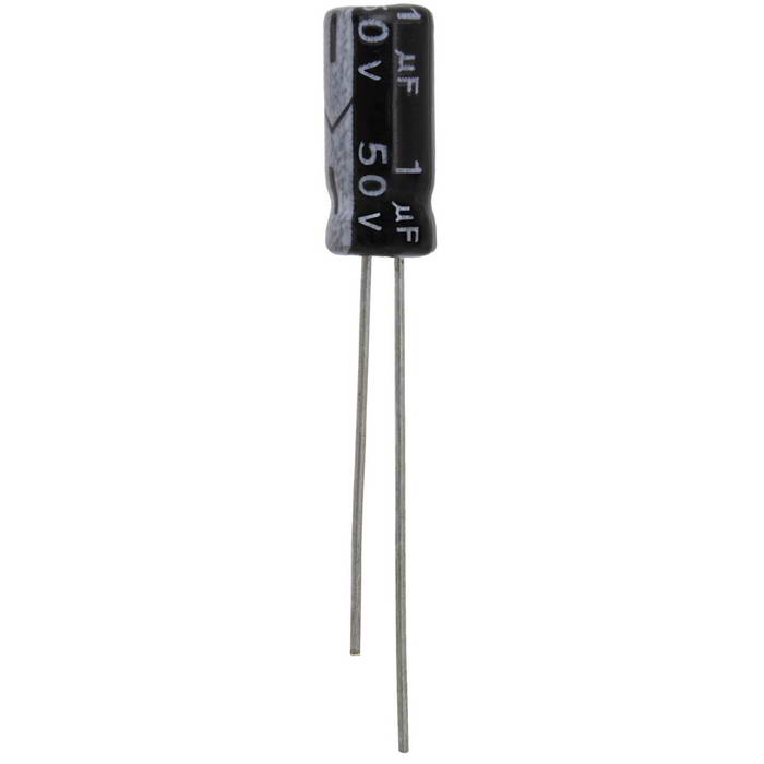Конденсатор электролитический 1 UF 50V 105*C 5*11 (JWCO)