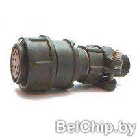 Разъем цилиндрический 2PM22-10TK (RM22-10-TK-S-D) / RM22-10-TK-S-R к.р. , розетка 10pin на кабель