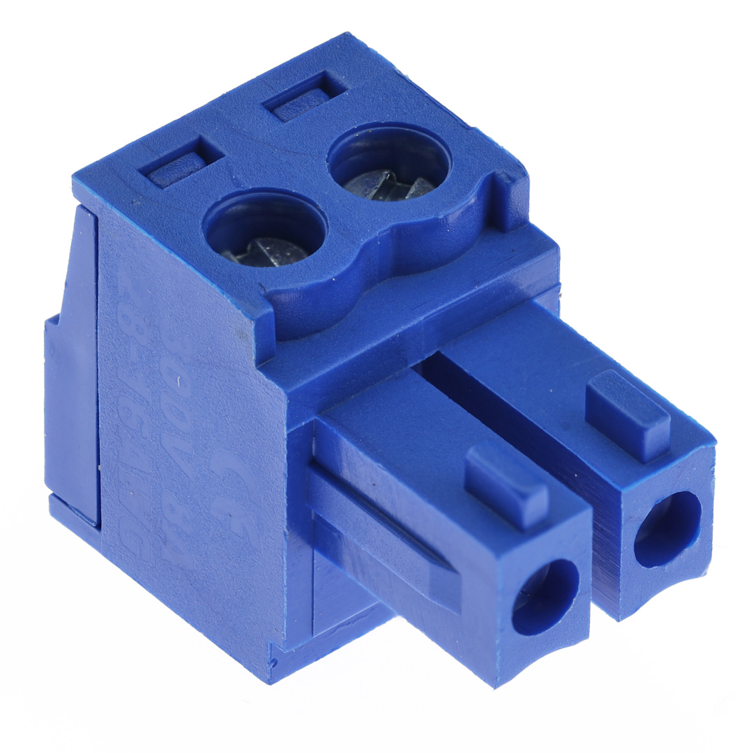Клеммник KSE-15EDGK-3.81-02P Blue