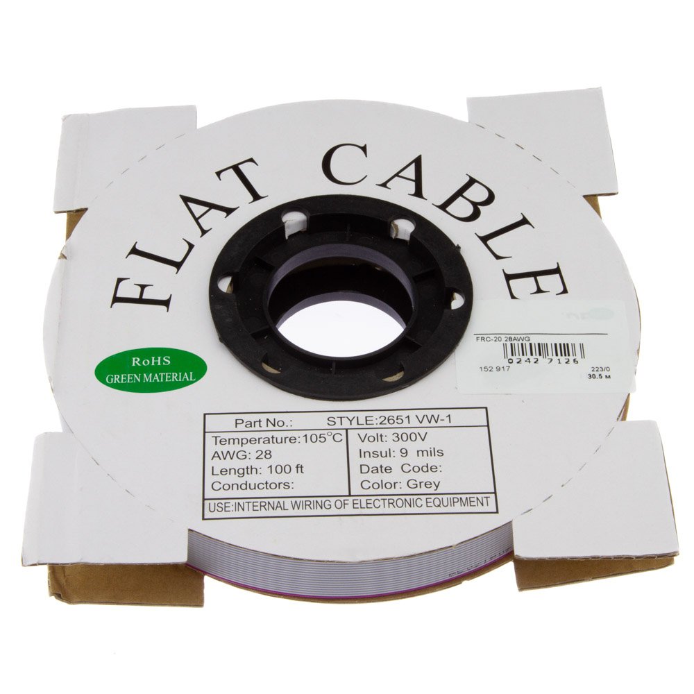 Шлейф FRC-20 28AWG