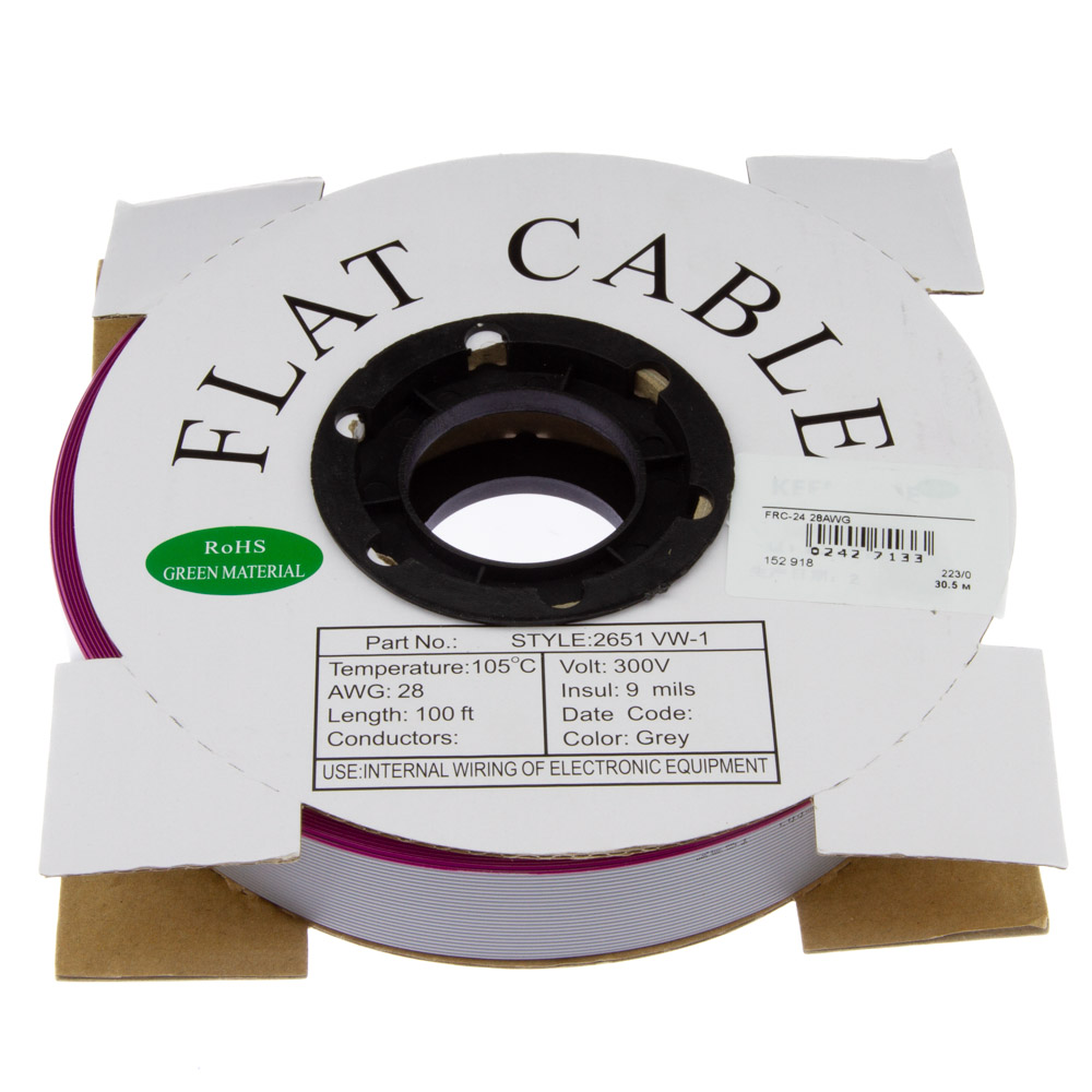 Шлейф FRC-24 28AWG