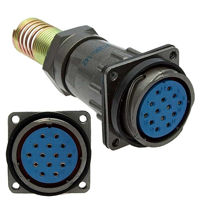 Разъём быстроразъёмный FQ30-14pin ZPK-16