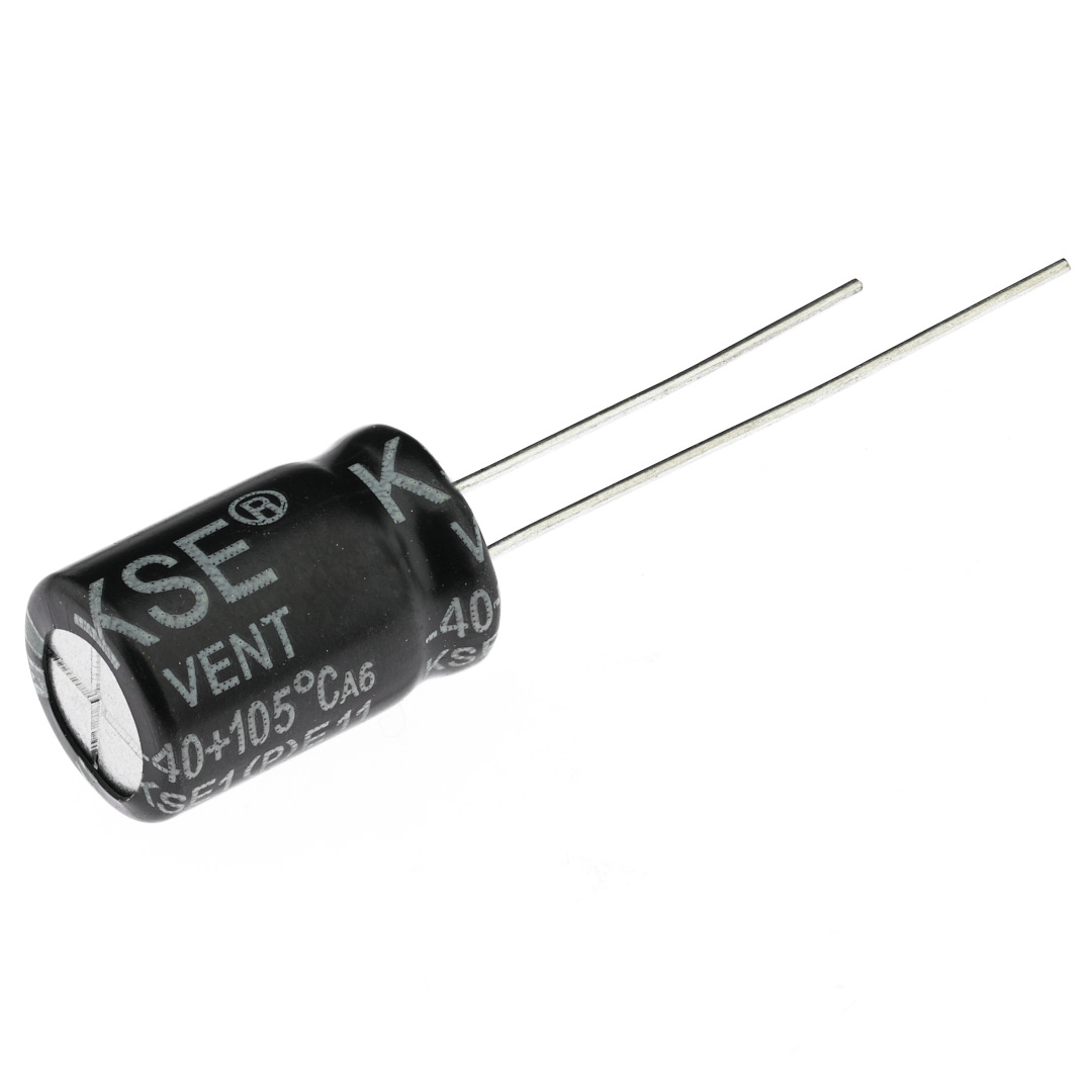 Конденсатор электролитический KSE-470UF-16V-0812-105