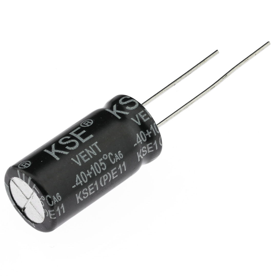 Конденсатор электролитический KSE-470UF-50V-1020-105