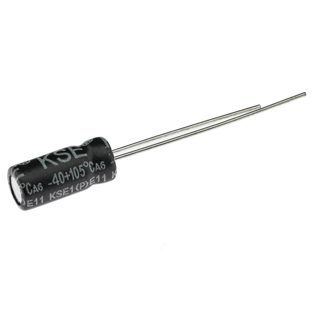 Конденсатор электролитический KSE-10UF-25V-0511-105