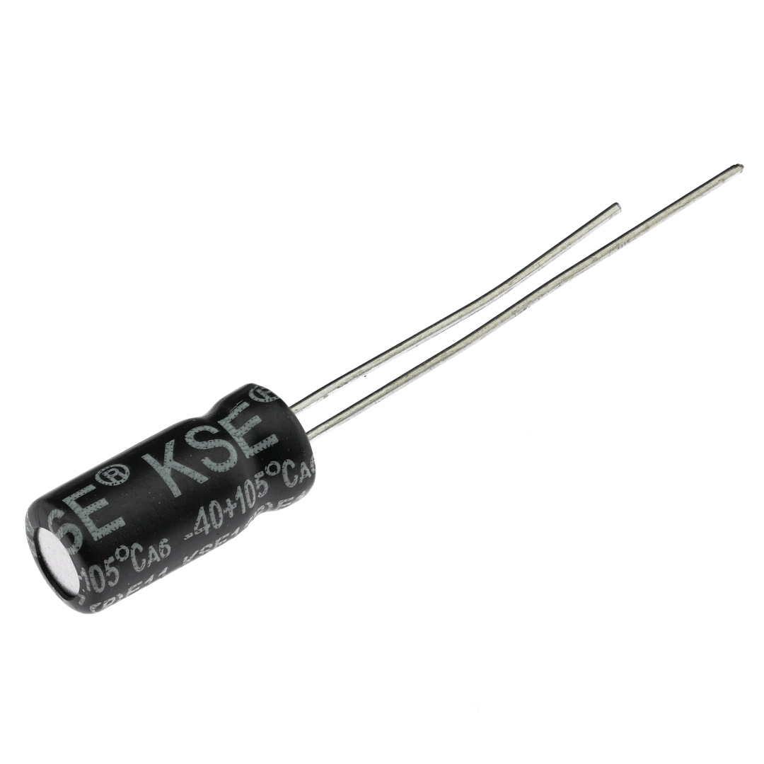 Конденсатор электролитический KSE-100UF-16V-0511-105
