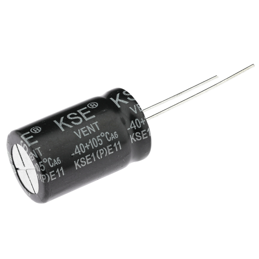 Конденсатор электролитический KSE-2200UF-25V-1321-105
