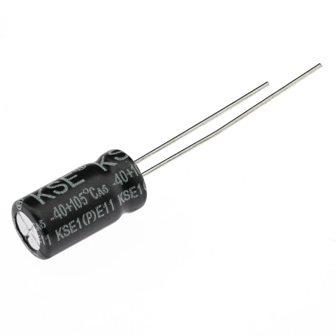 Конденсатор электролитический KSE-47UF-50V-0612-105