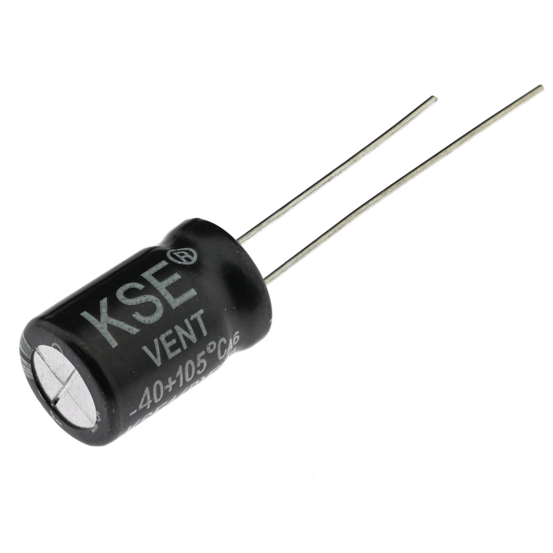 Конденсатор электролитический KSE-47UF-100V-0812-105