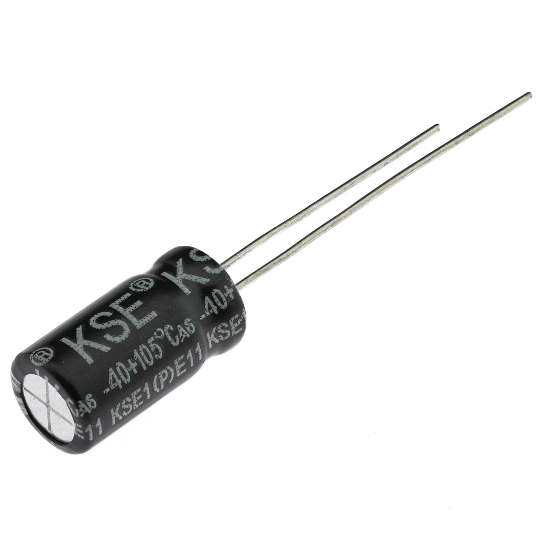 Конденсатор электролитический KSE-33UF-50V-0612-105