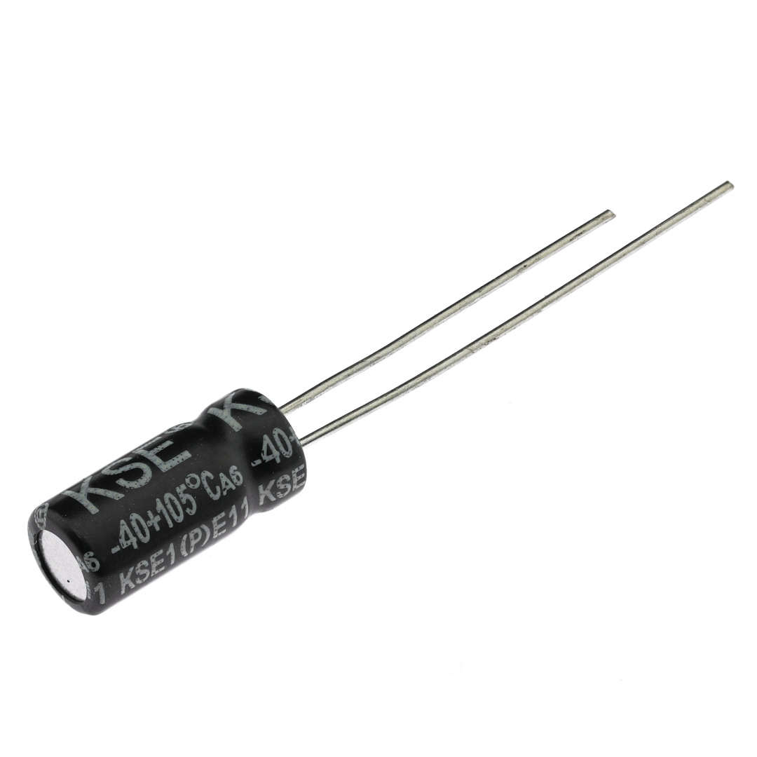 Конденсатор электролитический KSE-4,7UF-50V-0511-105