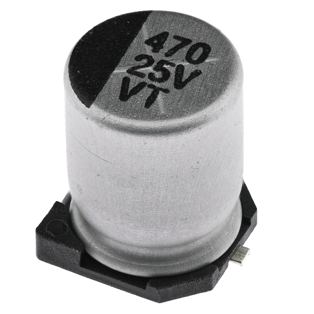 Конденсатор электролитический KSE-SMD-470UF-25V-0810-105