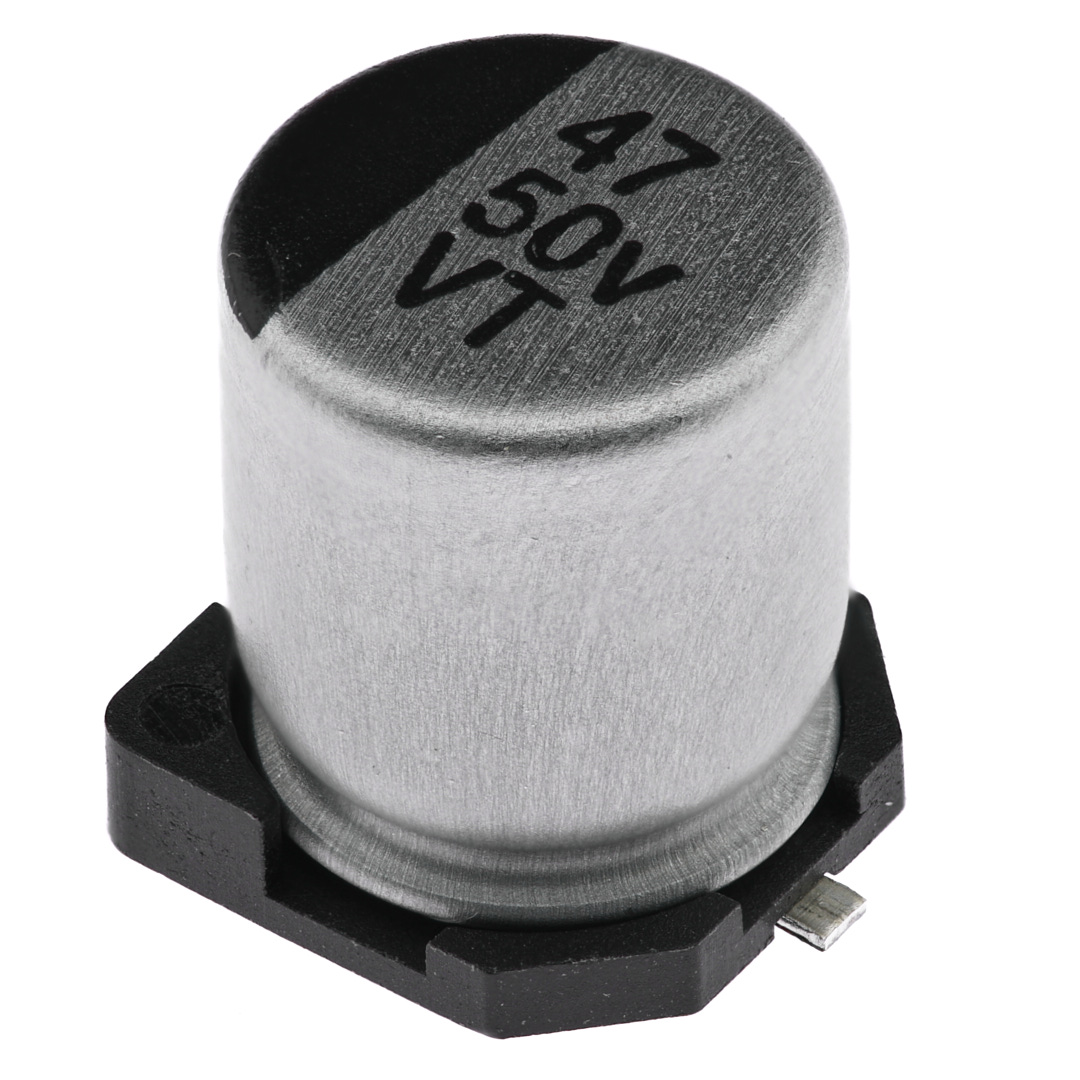 Конденсатор электролитический KSE-SMD-47UF-50V-0607-105