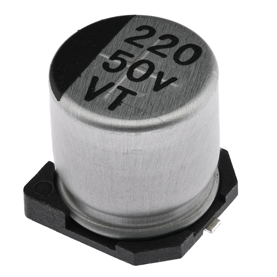 Конденсатор электролитический KSE-SMD-220UF-50V-1010-105