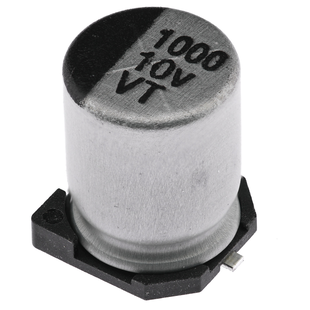 Конденсатор электролитический KSE-SMD-1000UF-10V-0810-105