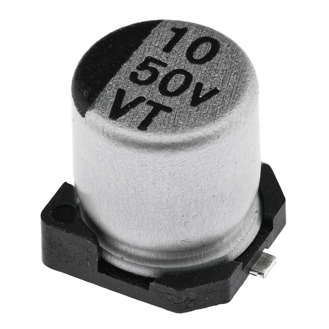 Конденсатор электролитический KSE-SMD-10UF-50V-0505-105