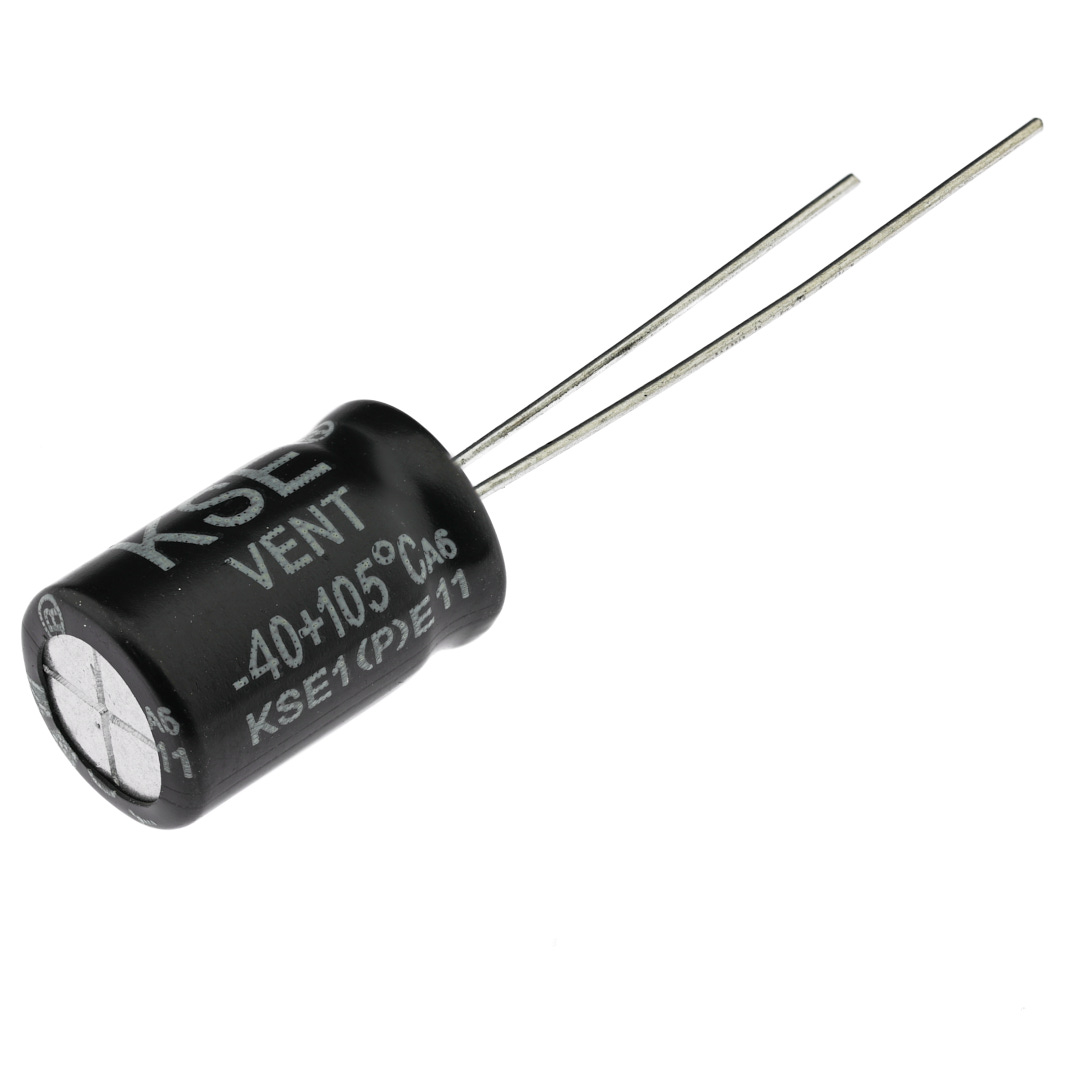 Конденсатор электролитический KSE-2,2UF-400V-0812-105
