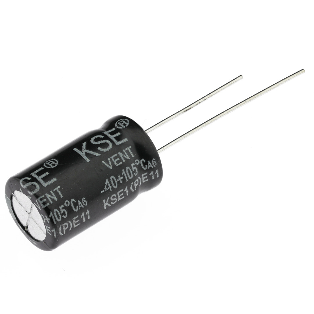 Конденсатор электролитический KSE-10UF-450V-1017-105