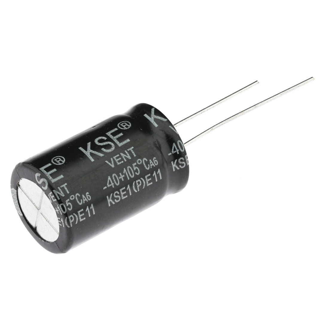 Конденсатор электролитический KSE-22UF-400V-1321-105
