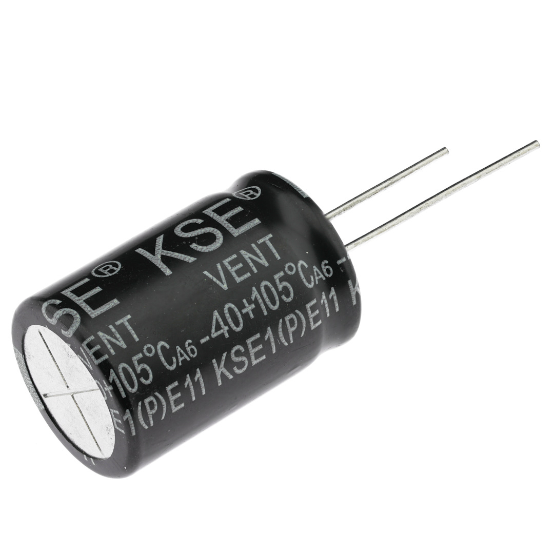 Конденсатор электролитический KSE-68UF-400V-1825-105