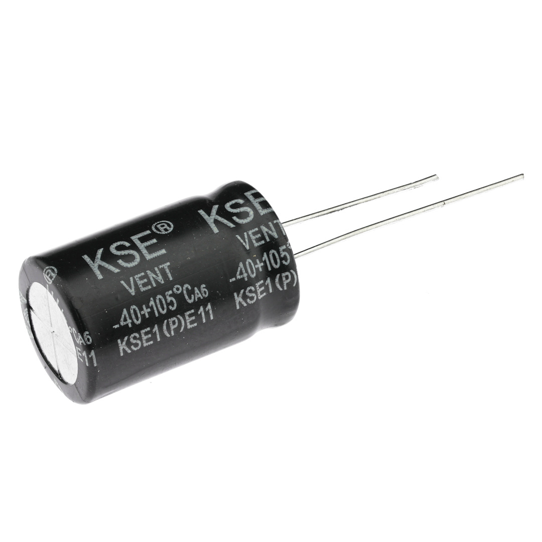 Конденсатор электролитический KSE-470UF-63V-1321-105