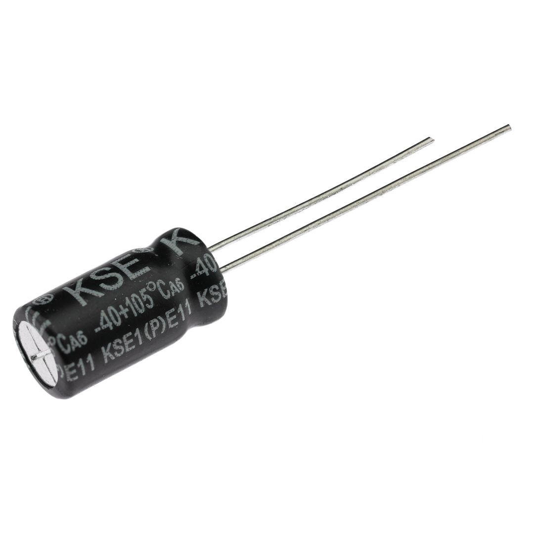 Конденсатор электролитический KSE-470UF-10V-0612-105