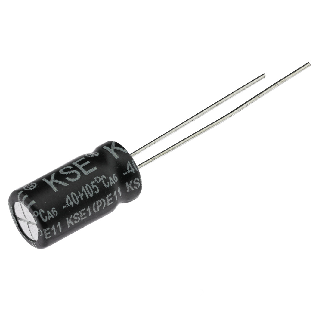 Конденсатор электролитический KSE-47UF-63V-0612-105