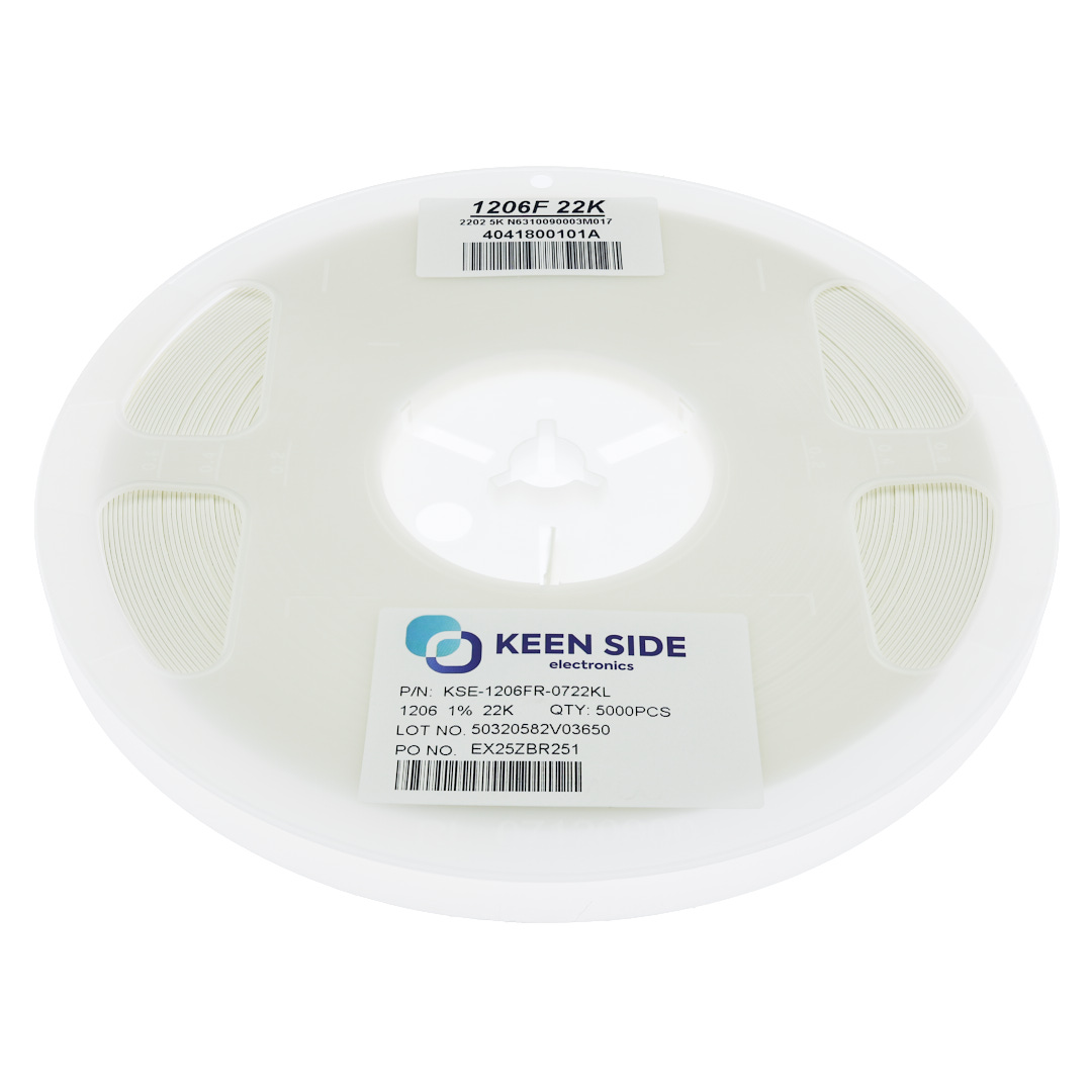 Резистор постоянный SMD KSE-1206FR-0722KL RC1% 22 кОм