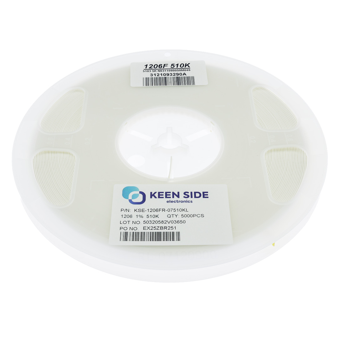 Резистор постоянный SMD KSE-1206FR-07510KL RC1% 510 кОм