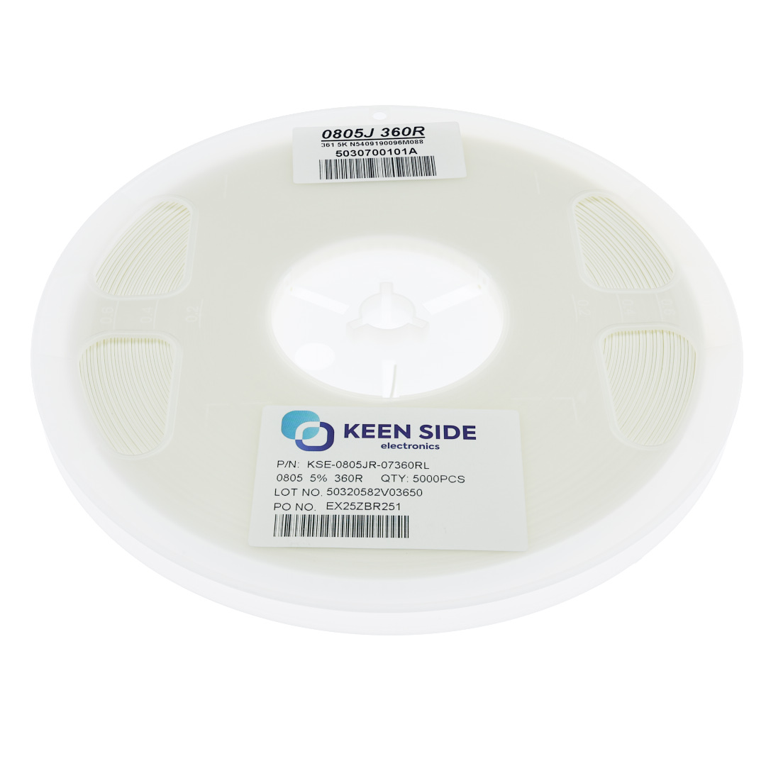 Резистор постоянный SMD KSE-0805JR-07360RL RC5% 360 Ом