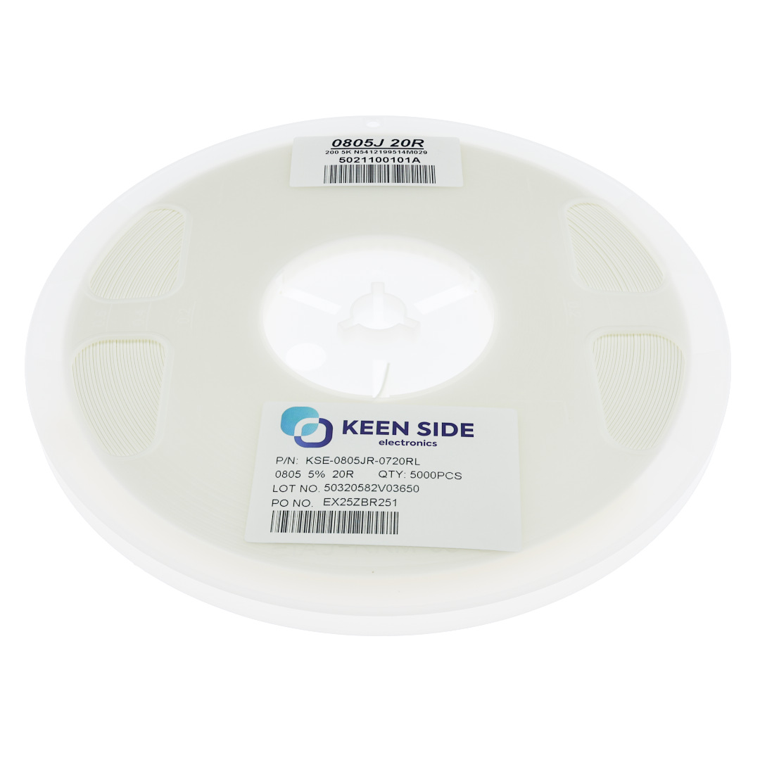 Резистор постоянный SMD KSE-0805JR-0720RL RC5% 20 Ом