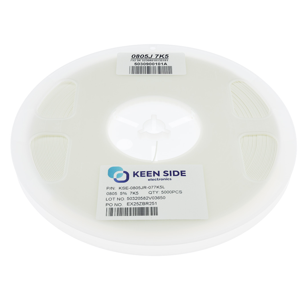 Резистор постоянный SMD KSE-0805JR-077K5L RC5% 7.5 кОм