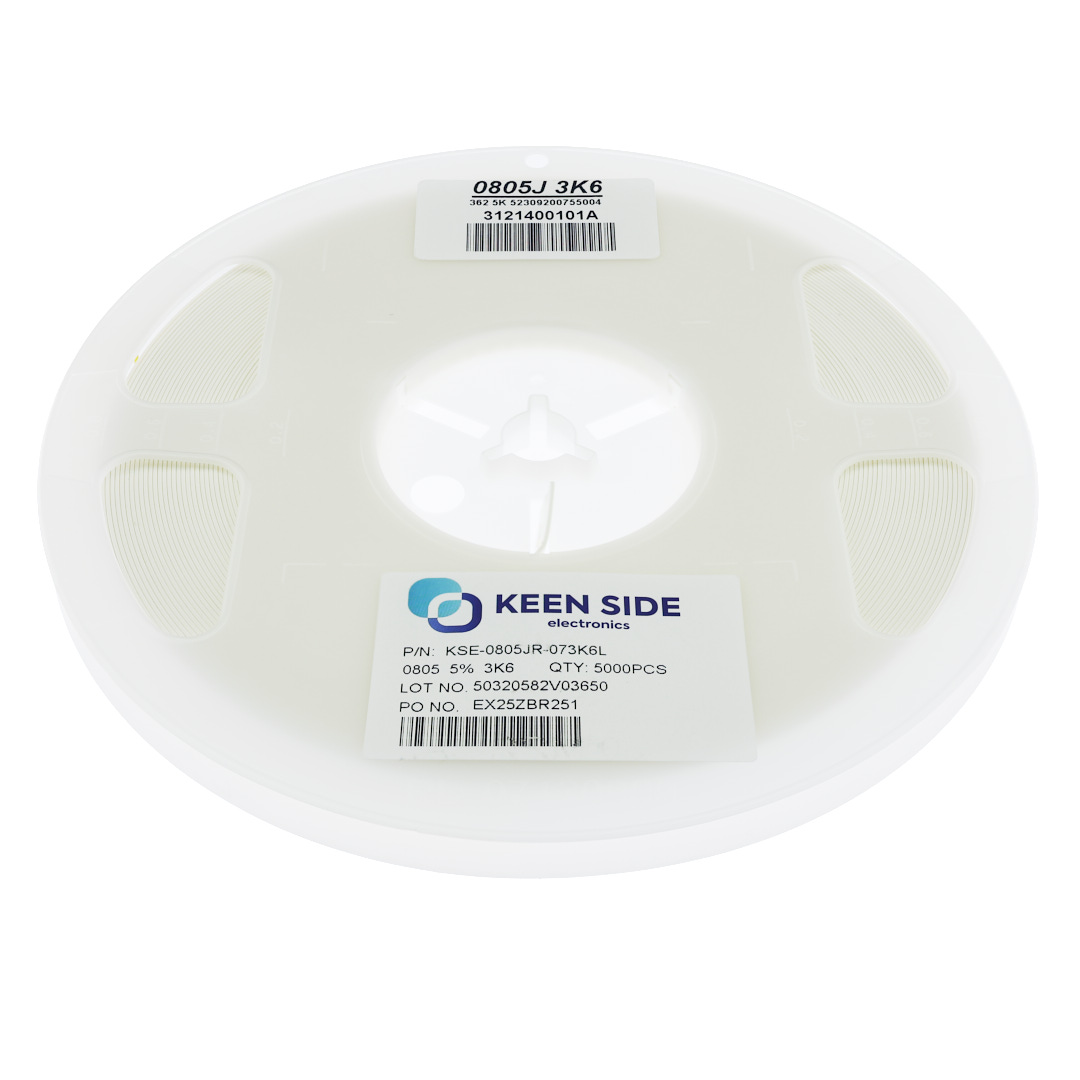 Резистор постоянный SMD KSE-0805JR-073K6L RC5% 3.6 кОм