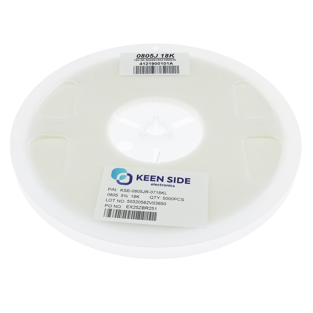 Резистор постоянный SMD KSE-0805JR-0718KL RC5% 18 кОм