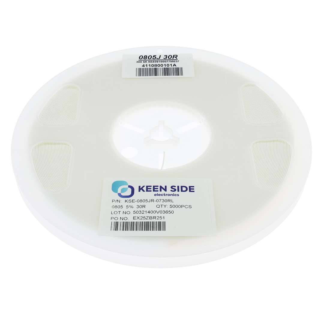 Резистор постоянный SMD KSE-0805JR-0730RL RC5% 30 Ом