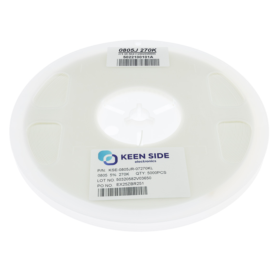 Резистор постоянный SMD KSE-0805JR-07270KL RC5% 270 кОм