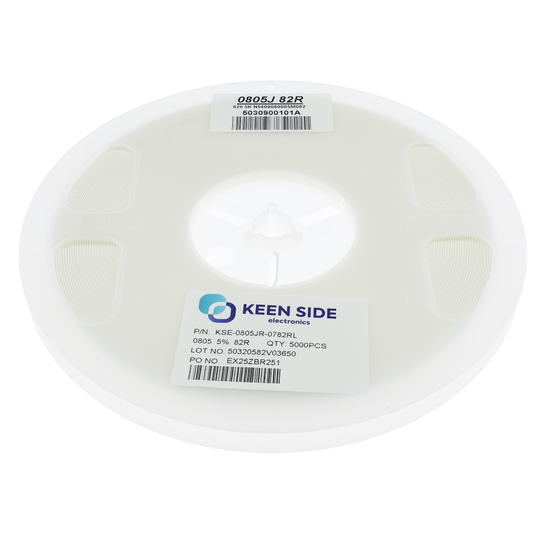Резистор постоянный SMD KSE-0805JR-0782RL RC5% 82 Ом