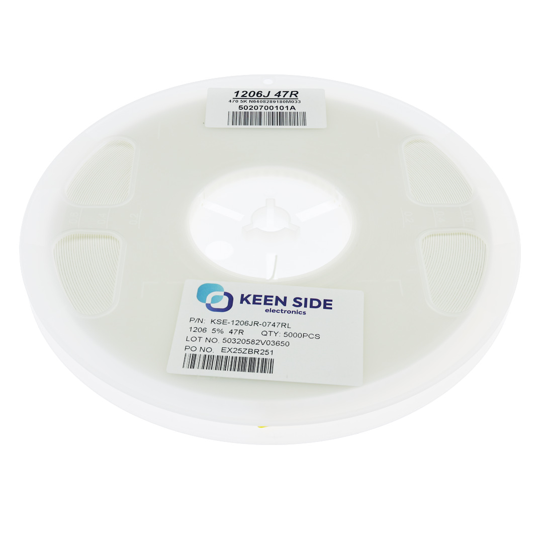 Резистор постоянный SMD KSE-1206JR-0747RL RC5% 47 Ом