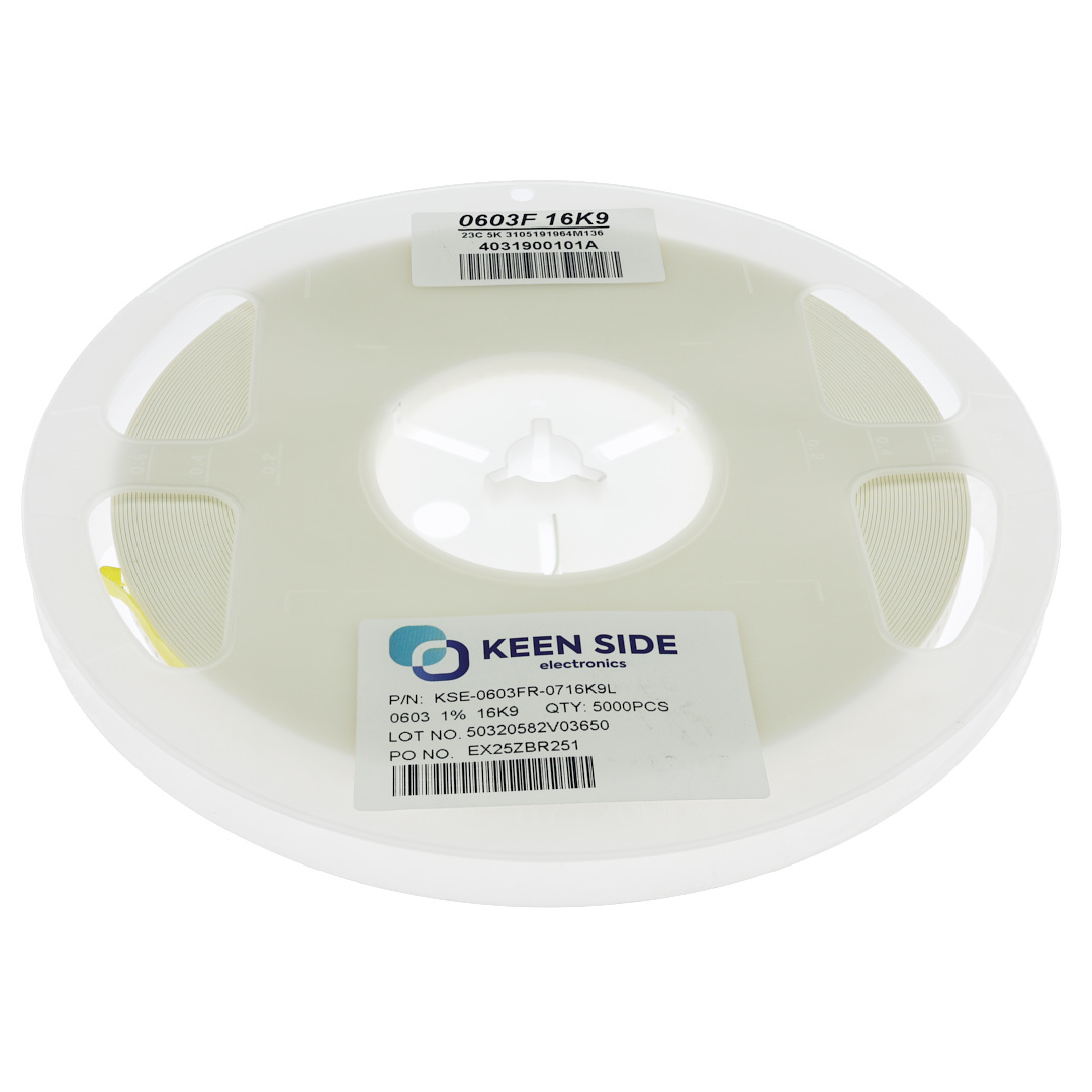 Резистор постоянный SMD KSE-0603FR-0716K9L RC1% 16.9 кОм