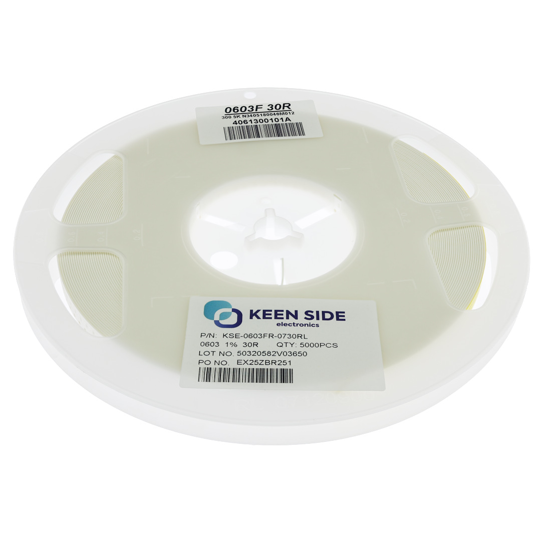 Резистор постоянный SMD KSE-0603FR-0730RL RC1% 30 Ом