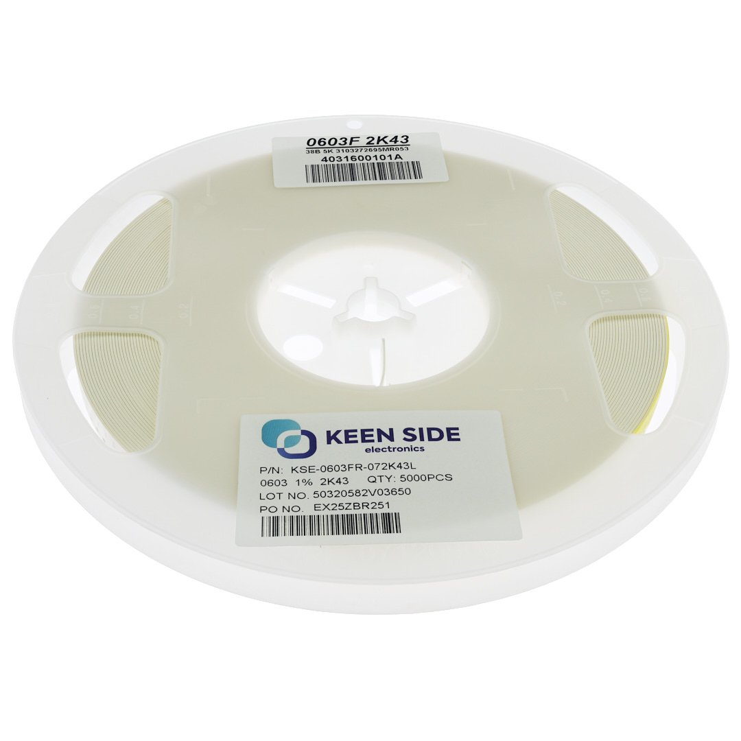 Резистор постоянный SMD KSE-0603FR-072K43L RC1% 2.43 кОм