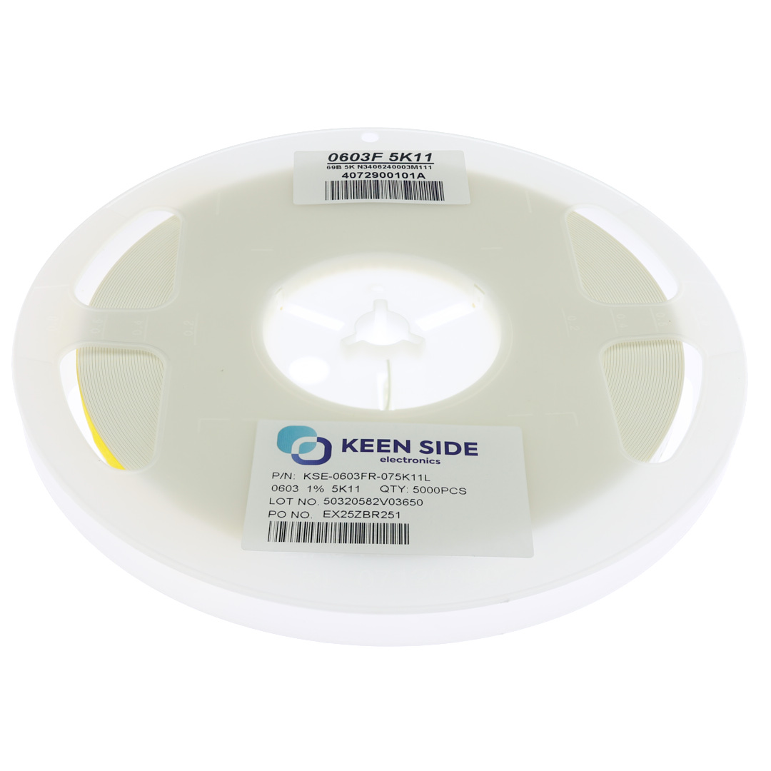Резистор постоянный SMD KSE-0603FR-075K11L RC1% 5.11 кОм
