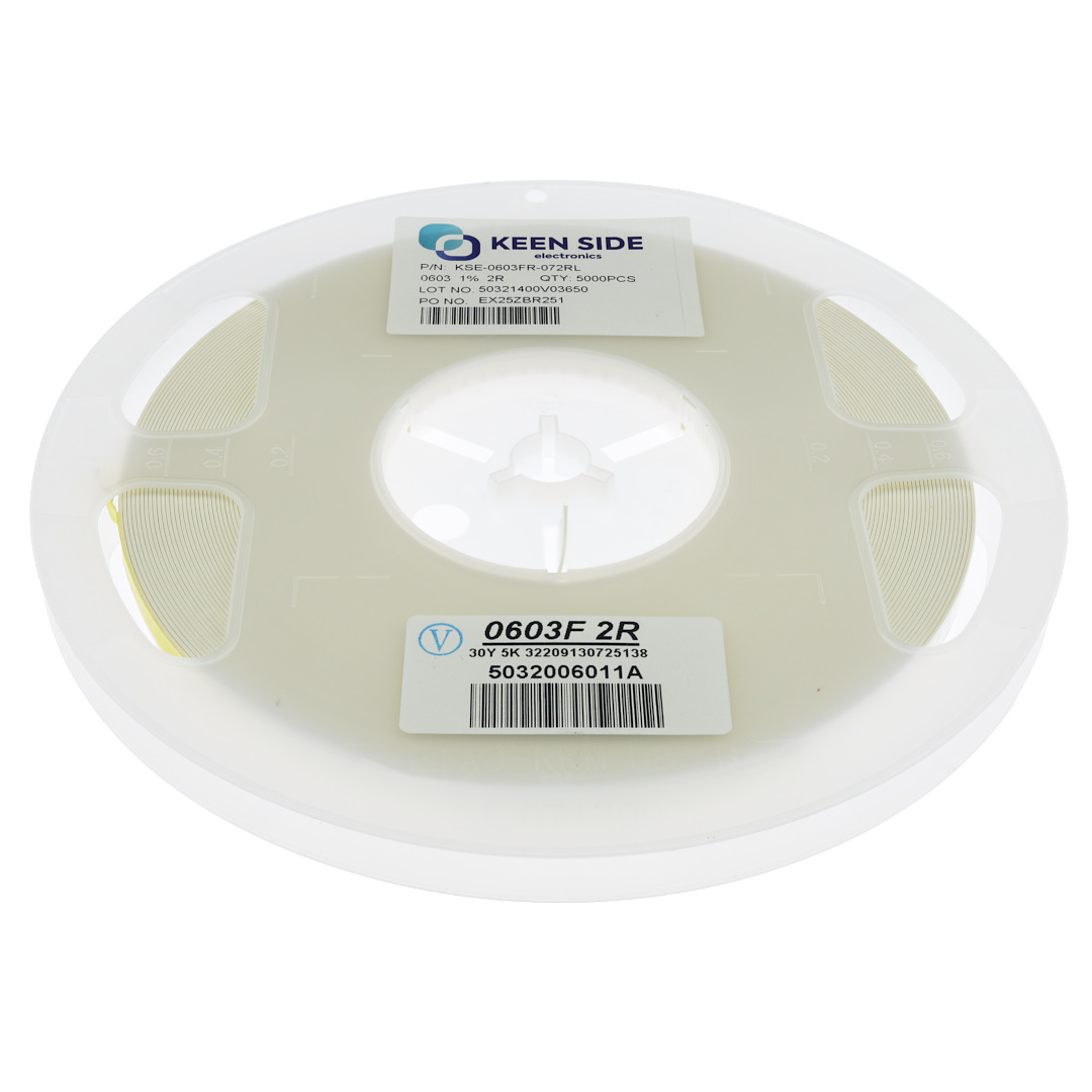 Резистор постоянный SMD KSE-0603FR-072RL RC1% 2 Ом