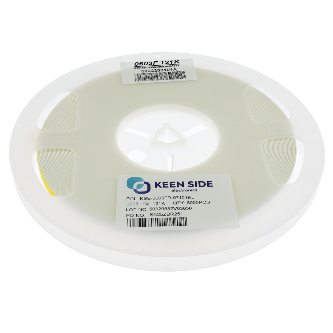 Резистор постоянный SMD KSE-0603FR-07121KL RC1% 121 кОм