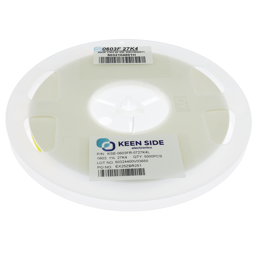 Резистор постоянный SMD KSE-0603FR-0727K4L RC1% 27.4 кОм