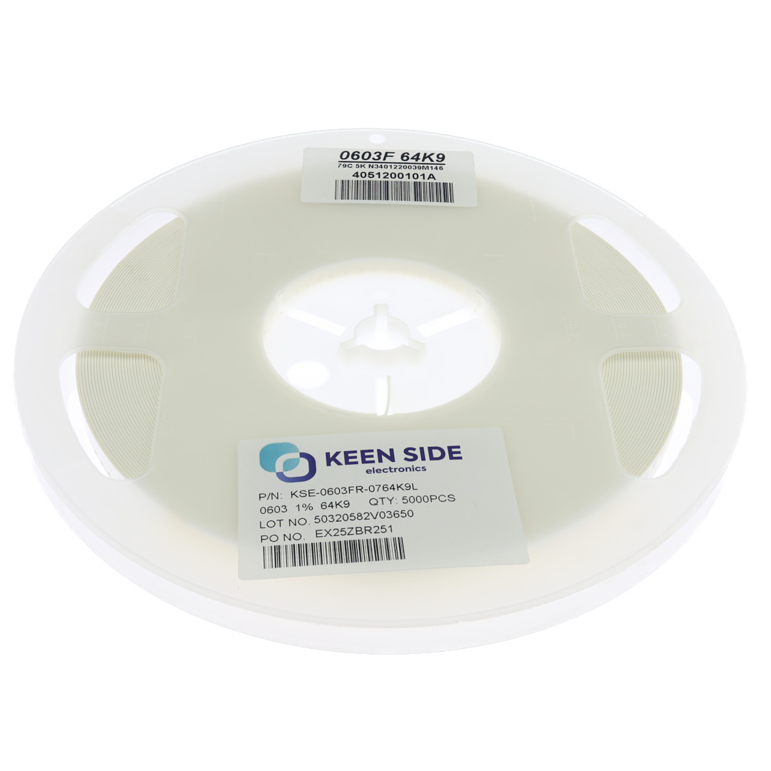 Резистор постоянный SMD KSE-0603FR-0764K9L RC1% 64.9 кОм