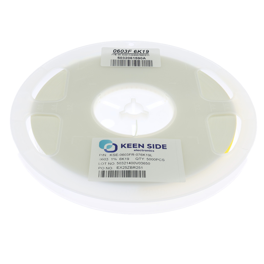 Резистор постоянный SMD KSE-0603FR-076K19L RC1% 6.19 кОм
